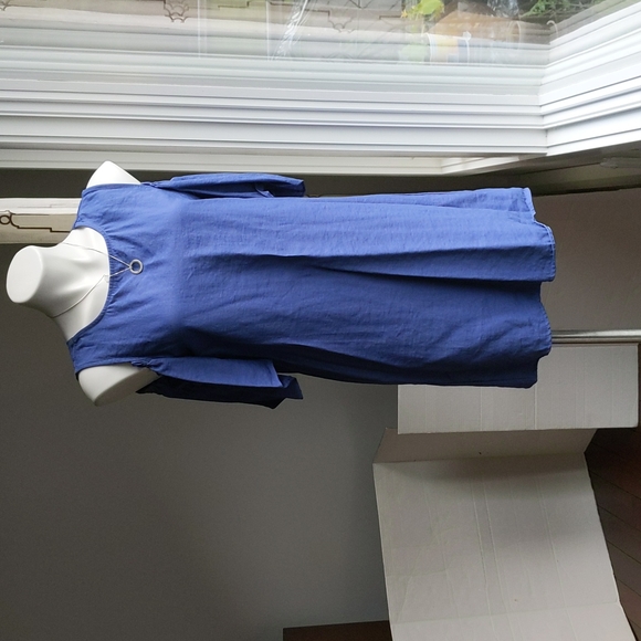 Clearance Summer Cold shoulder tie keyhole neckline Unique! Small - Picture 2 of 12